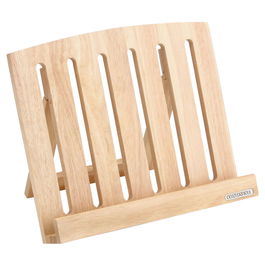 Continenta Soporte Libro 28x22x5,5 cm Madera del árbol de la goma